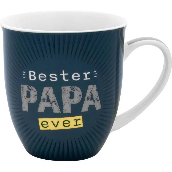 Tasse Kaffeetasse Kaffeebecher Teetasse 40cl Geschenk Sheepworld PAPA 073885 – Bild 2