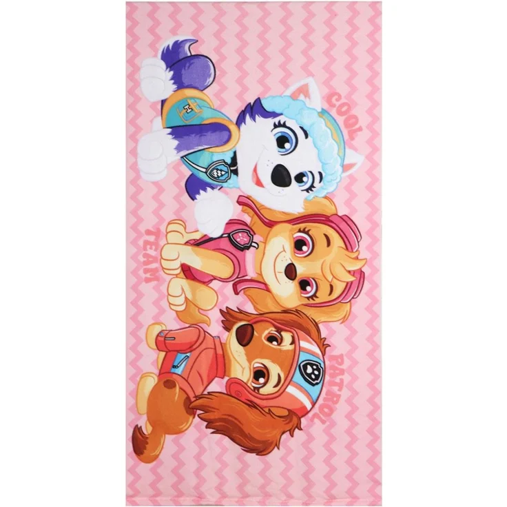 Paw Patrol Kinder Set mit Strandtuch 70 × 140 cm Turnbeutel und Baseballkappe – Bild 4
