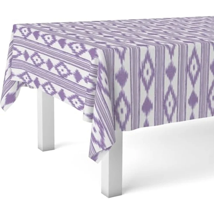 Martina Home Tischdecke, Wachstuch, Malorqui, Lila, 240 x 140 cm – Bild 1