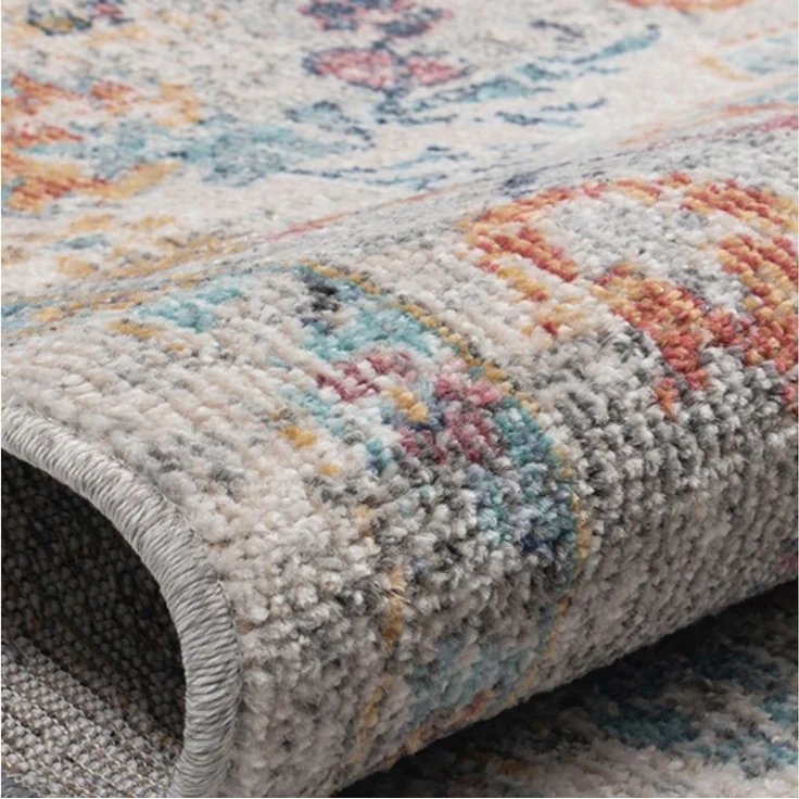 Carpetia Outdoorteppich In- und Outdoor, rechteckig, Höhe: 5 mm, mit orientalischem Vintage-Ornamentmuster – Bild 4