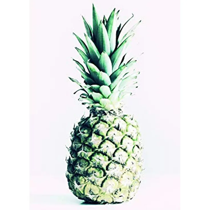 Komar Wandbild Pineapple, Premium-Poster 30 x 40 cm, fotorealistischer Kunstdruck, ohne Rahmen, Made in Germany, für Wohnzimmer & Schlafzimmer