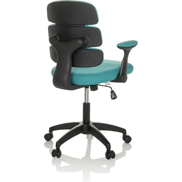 hjh OFFICE Kinderdrehstuhl Kid ERGOLINO B Drehstuhl mit ergonomischer Rückenlehne, Blau, 736433 – Bild 9