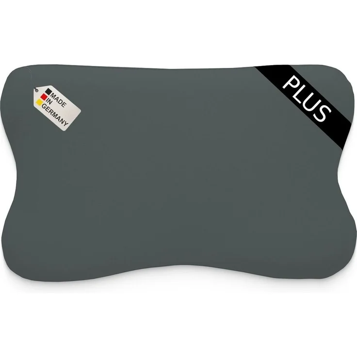 DUKAL Kissenbezug passend für Blackroll Recovery Pillow PLUS, 100% Baumwolle, (1 Stück), aus hochwertigem Doppel-Jersey, mit Reißverschluss, Made in Germany – Bild 1