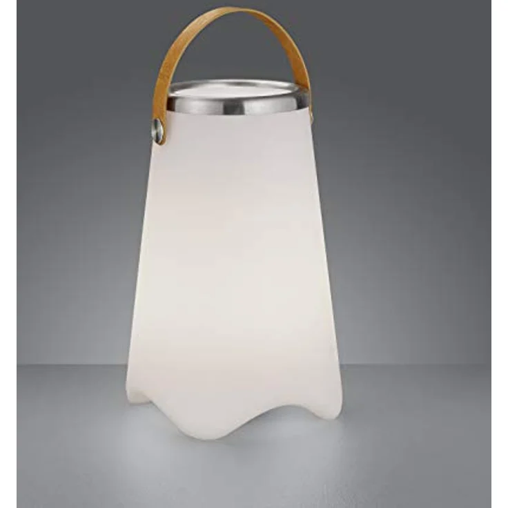 Reality Leuchten LED Außen-Tischleuchte JAMAICA, Bluetooth-Lautsprecher, Farbwechsel, LED fest integriert, Farbwechsler, Outdoor-Sektkühler – Bild 3