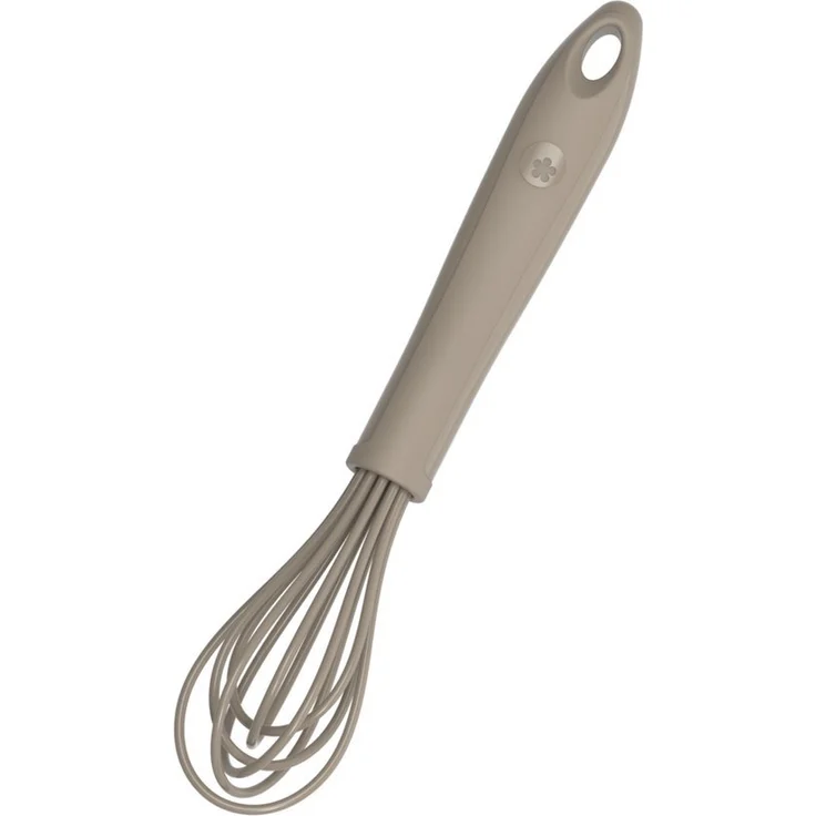 Kochblume Schneebesen klein 22 cm taupe – Bild 1