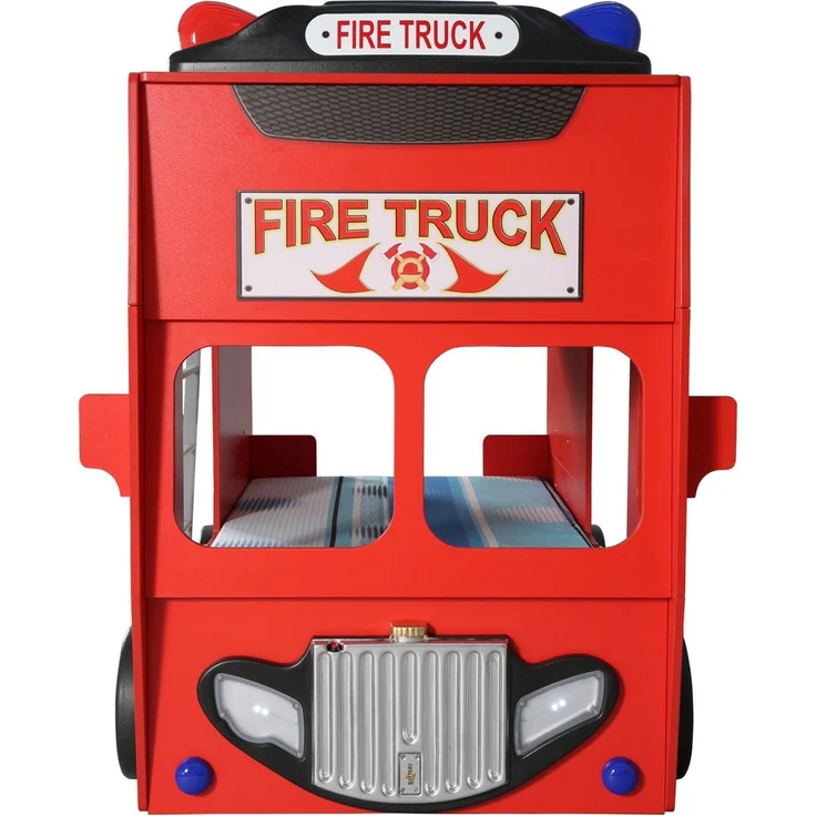 Feuerwehrbett Doppelbett mit Matratze + Rost – Bild 8