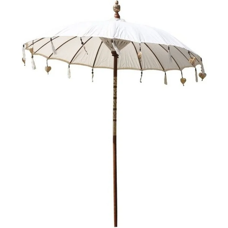 Oriental Galerie Sonnenschirm Balinesische Sonnenschirme Variante 180 cm Ø – Bild 3