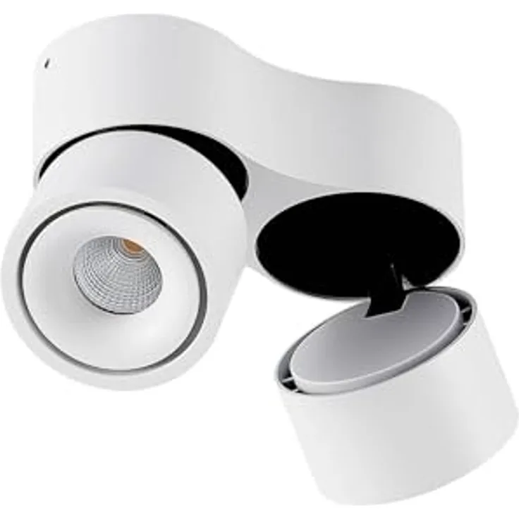 Arcchio Deckenstrahler Rotari, 2 x 6,1 W LED, warmweiß