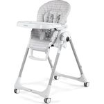 Peg Perego 'Prima Pappa Follow Me' Hochstuhl Linear Grey