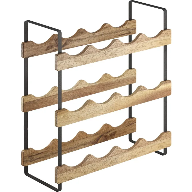METALTEX 350812000 York LAVA Flaschenregal mit 3 Etagen