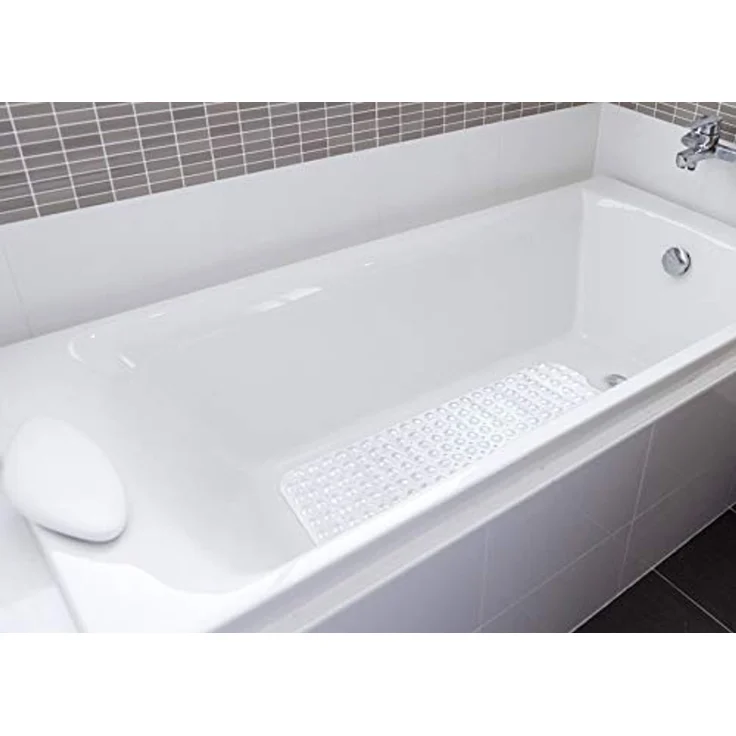 StickandShine Badematte Badewanneneinlage 100x41 cm eckig Saugnoppen Badematte Antirutsch – Bild 5