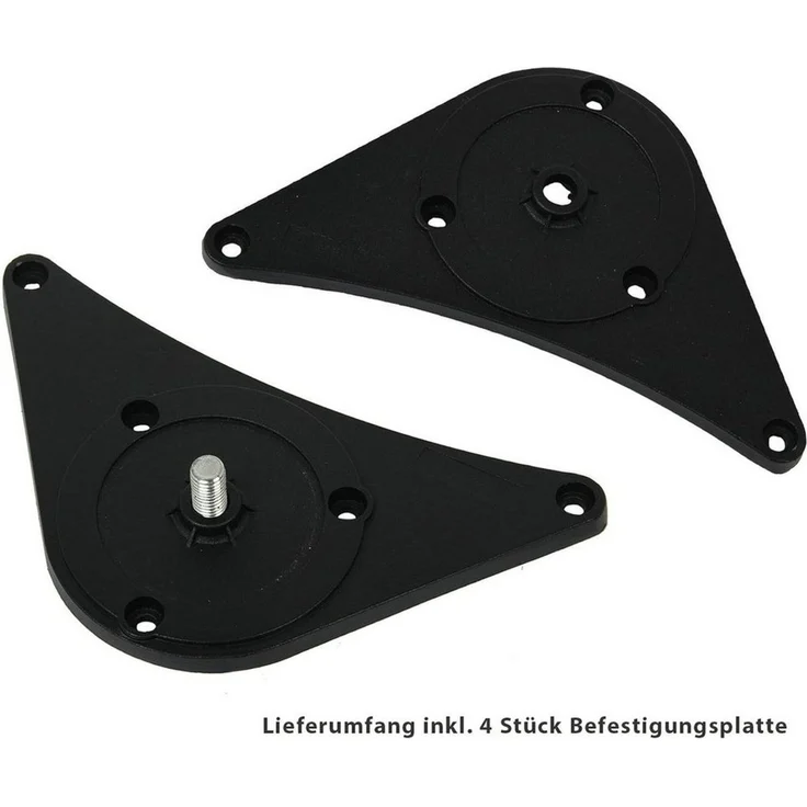 Youyijia Tischbein 4 Stück 710-730mm Regulierbare Tischbeine Ø60mm Edelstahl Tischbeine – Bild 1