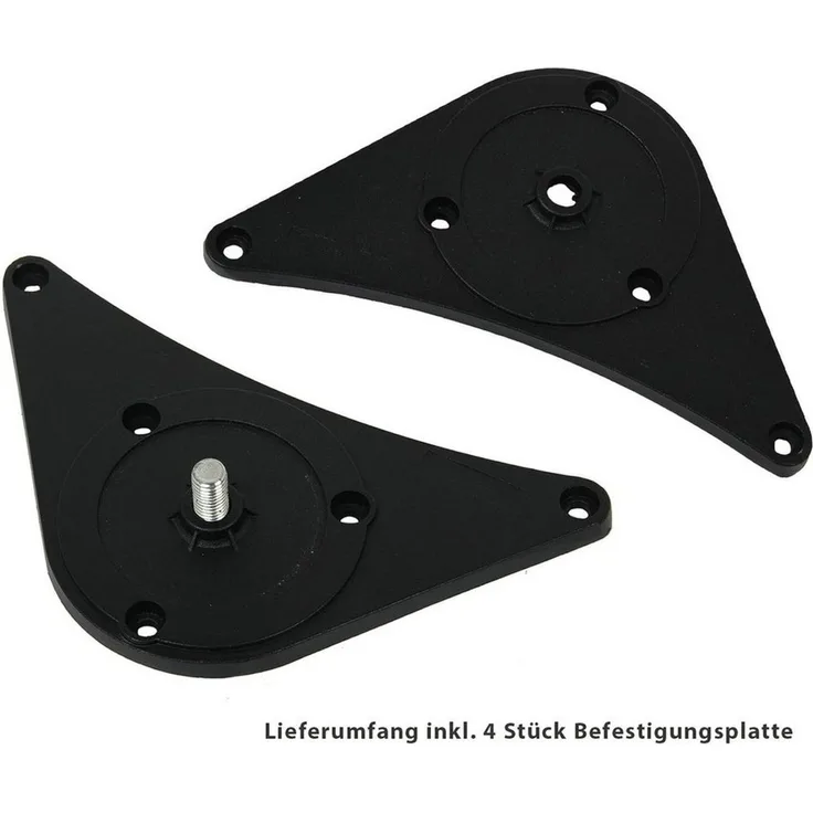 Youyijia Tischbein 4 Stück 710-730mm Regulierbare Tischbeine Ø60mm Edelstahl Tischbeine