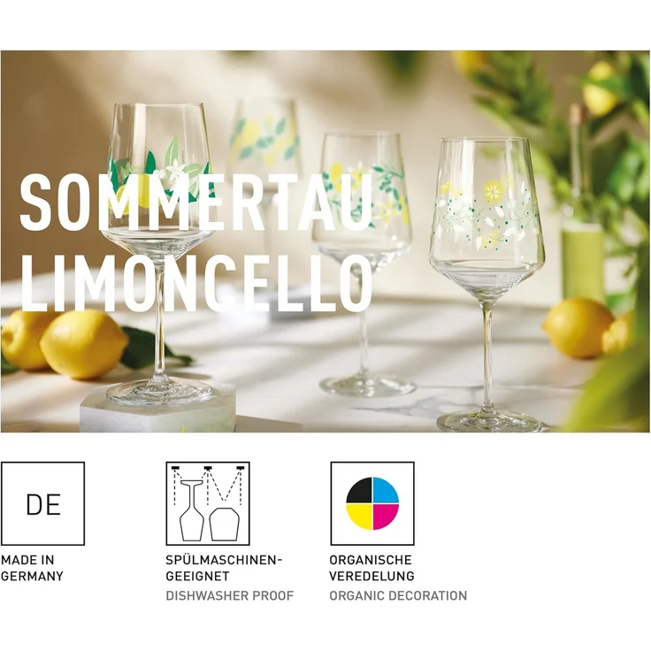 Ritzenhoff Sommertau Limoncello Aperitifgläser 4er Set 2024 – Bild 3