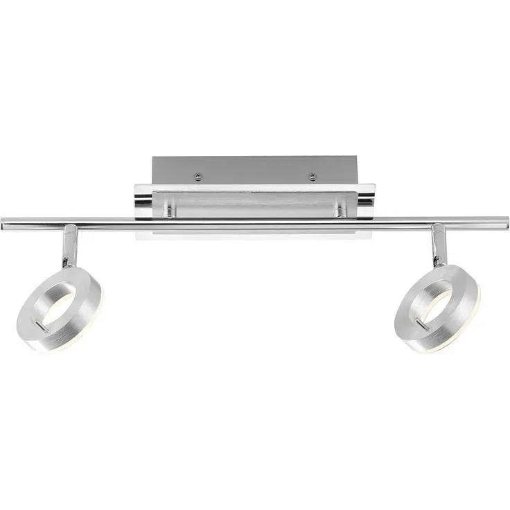 SILEDA Paul Neuhaus Deckenleuchte, aluminium matt 2xLED-Board 6W 3000K Badleuchte, IP4410931