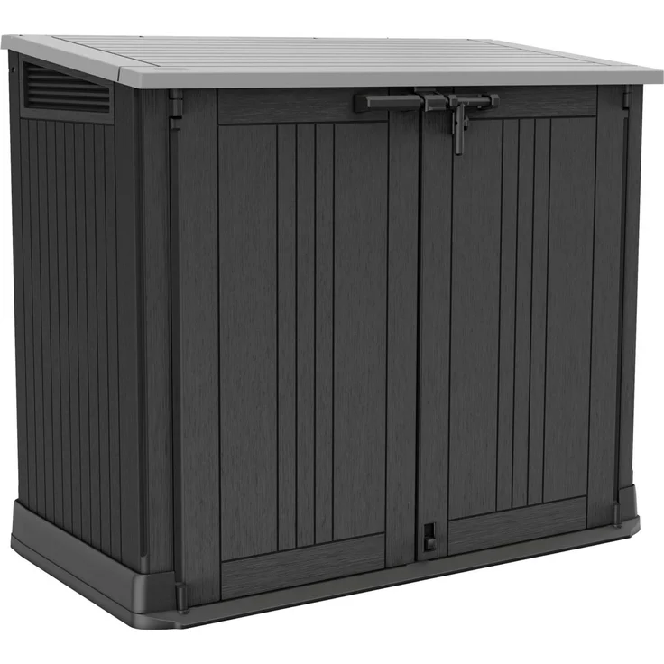 Keter Aufbewahrungsbox Store It Out PRIME 71,5x132x113,5 cm Gartenbox Mülltonnen – Bild 2