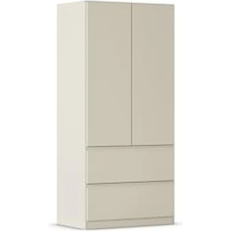 rauch Drehtürenschrank Kleiderschrank Schrank Garderobe COSTA in den Breiten 91/136/181 cm (in 3 Ausstattungen BASIC/CLASSIC/PREMIUM) viel Platz, grifflose Front und Push-to-Open Funktion MADE IN GERMANY