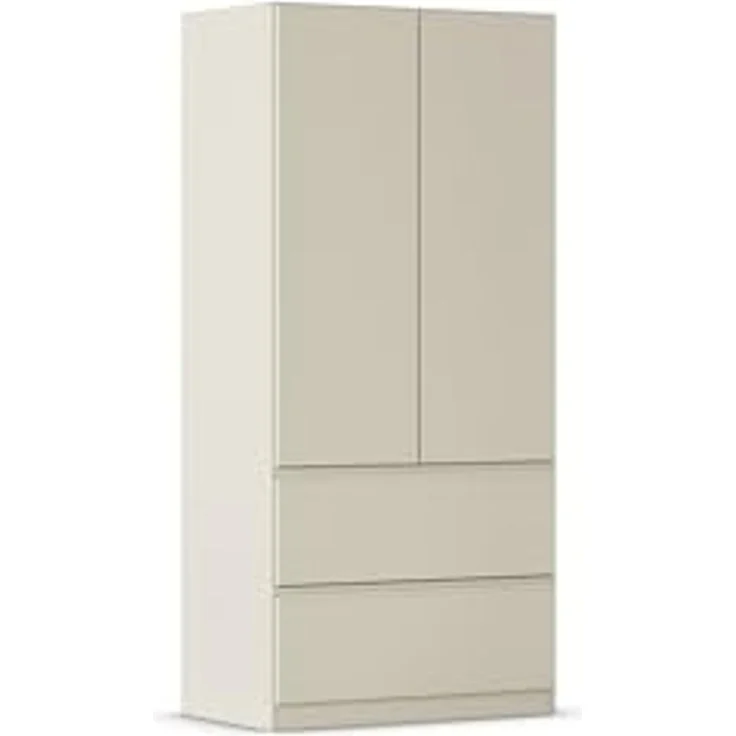 rauch Drehtürenschrank Kleiderschrank Schrank Garderobe COSTA in den Breiten 91/136/181 cm (in 3 Ausstattungen BASIC/CLASSIC/PREMIUM) viel Platz, grifflose Front und Push-to-Open Funktion MADE IN GERMANY – Bild 1