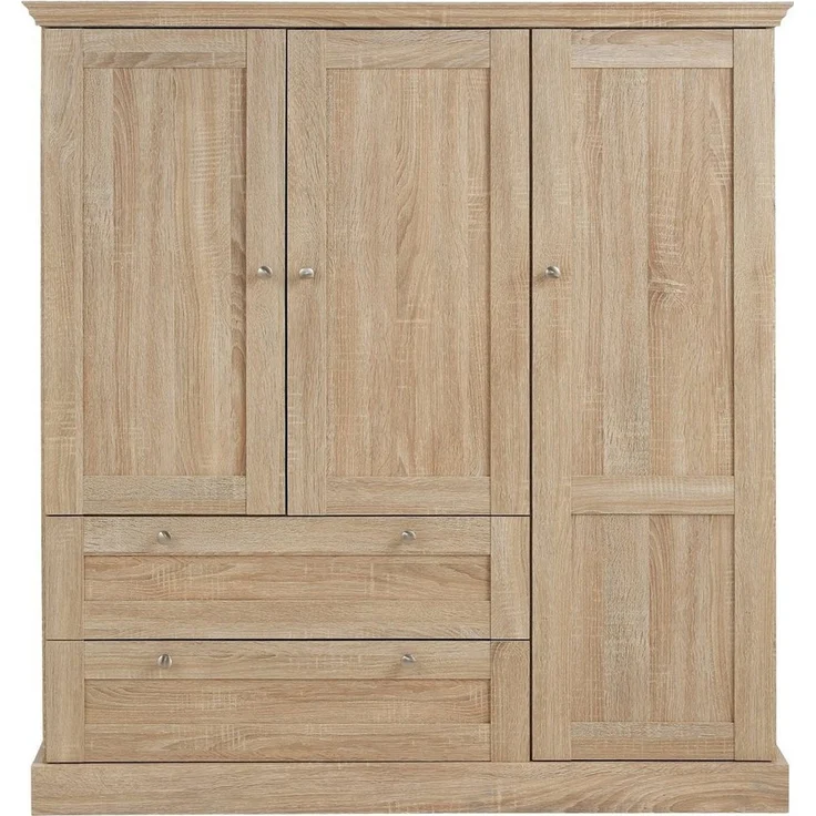 Home affaire Drehtürenschrank Binz Mehrzweckschrank, in folierter Holzopik, viele Stauraummöglichkeiten – Bild 5