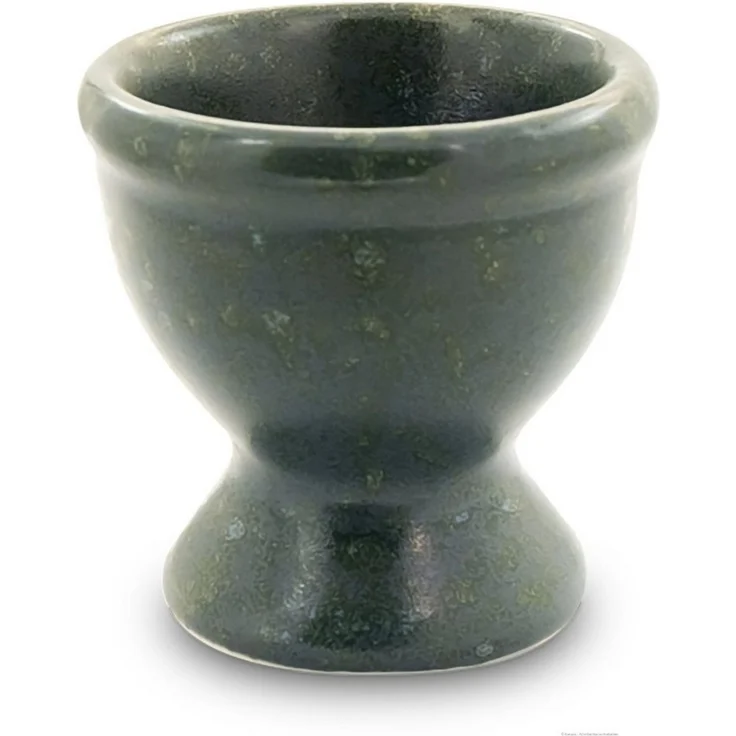 Bunzlauer Keramik Eierbecher Bunzlauer Keramik Eierbecher klassisch hoch Ø5,4cm x H5,2cm Dek ZIELON – Bild 4