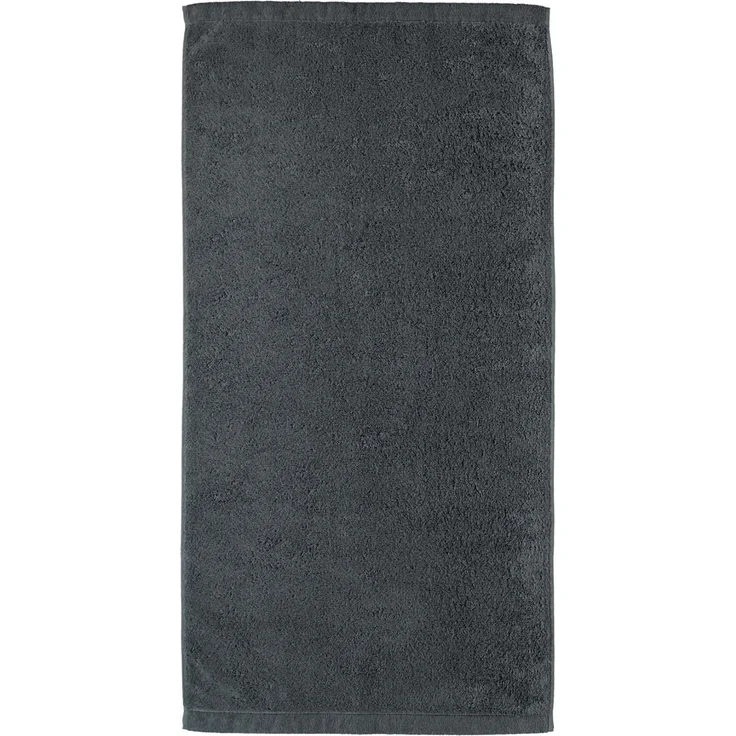 CAWÖ Handtuch, 3er Pack - Lifestyle, Walkfrottier, Baumwolle, einfarbig Anthrazit 50x100cm – Bild 2