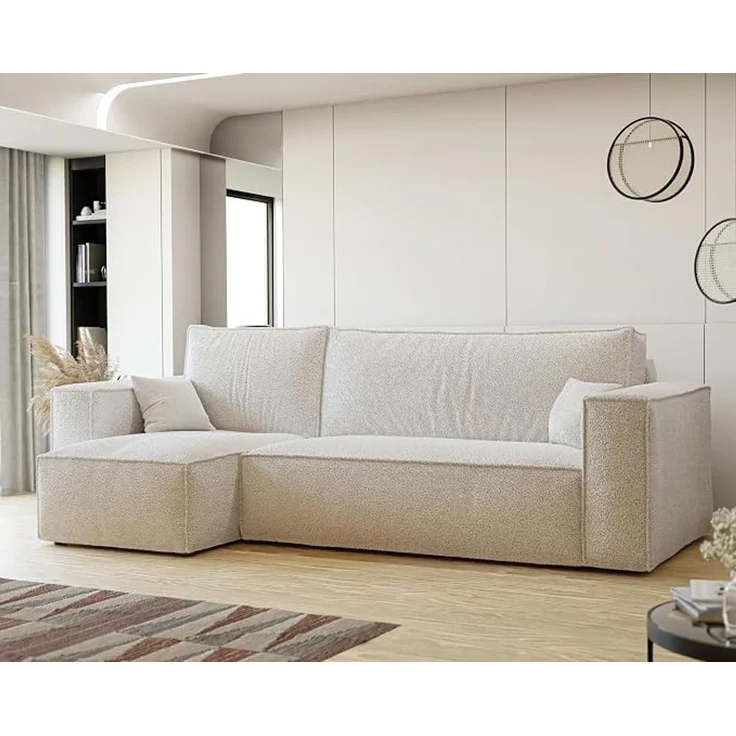 Eckschlafsofa mit integriertem Stauraum und komfortabler Liegefläche – Bild 4