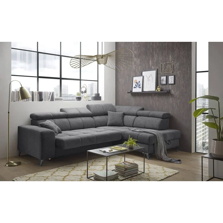Ecksofa mit elektronischer Wallaway-Funktion | USB-Anschluss - Sydney – Bild 3