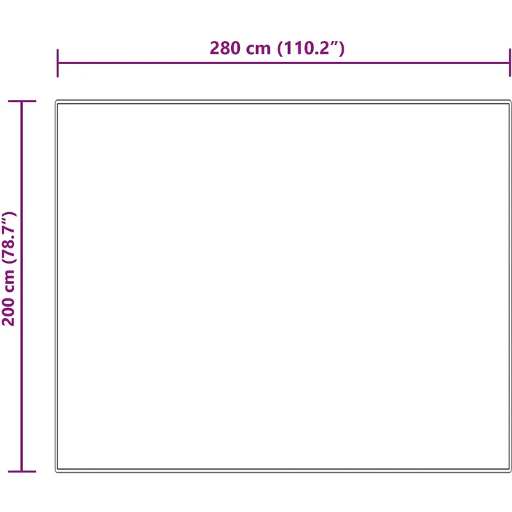 vidaXL Teppich aus Kunstschaffell TAFALLA Creme 200 x 280 cm Polyester 42021507 – Bild 10