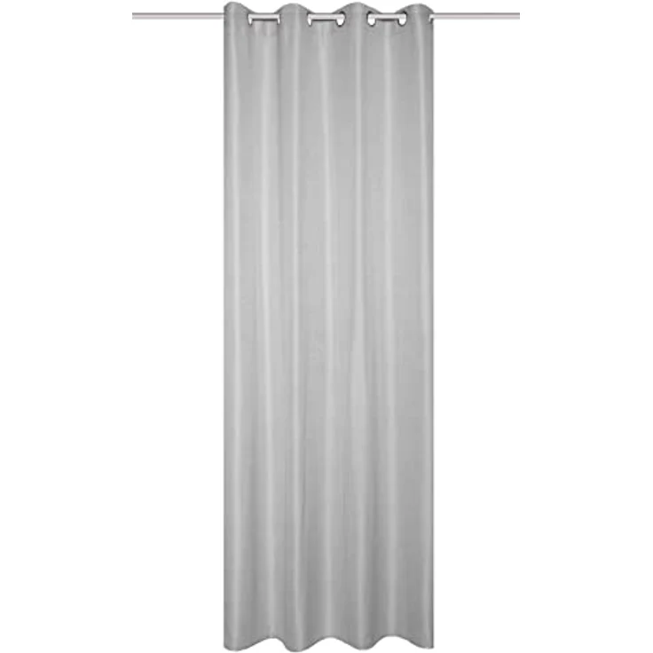 Home Basics Vorhang SOFTY (1 St), Ösen, halbtransparent, Ösenschal SOFTY Uni – Bild 6