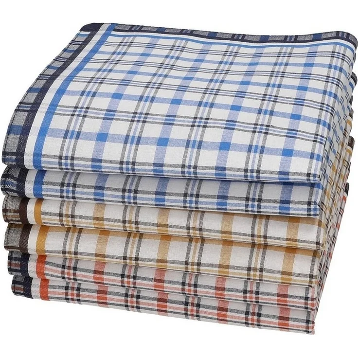 Betz Taschentuch Herren Stoff Taschentücher Set Leo 1 Dessin 6 Größe 40x40 cm, (6-St) – Bild 1