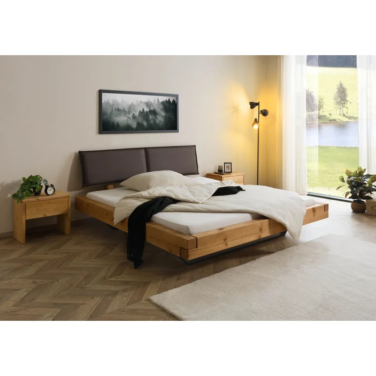 Bett Fichte 180x200 natur gebeizt / geölt FICHTELBERG #12 – Bild 9