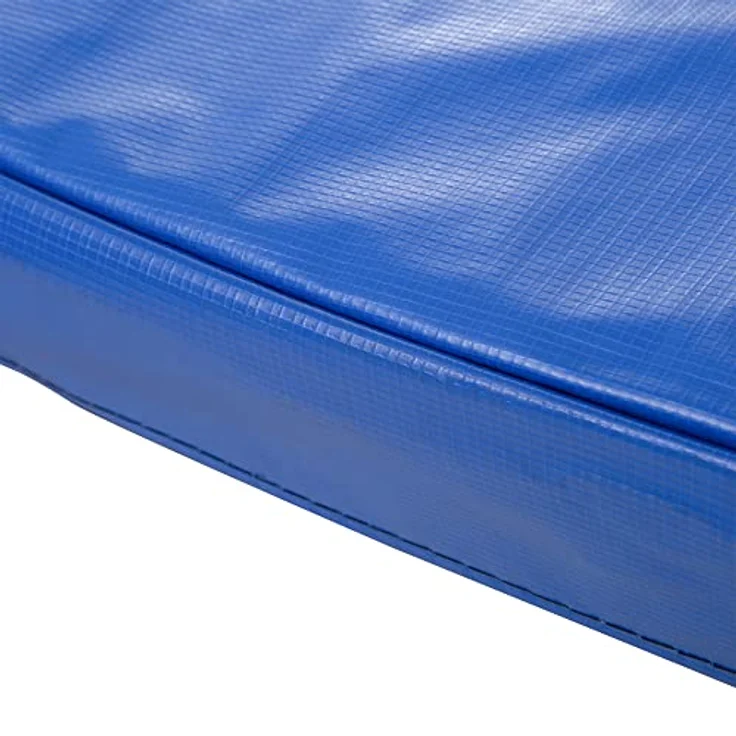 HOMCOM Trampolin Randabdeckung Ø366 cm, Hellblau, langlebige PE-Polsterung und wetterfester PVC-Überzug – Bild 8