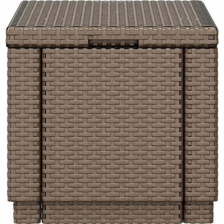 Keter Sitzwürfel mit Stauraum und Kissen Graphitgrau 408951 – Bild 6