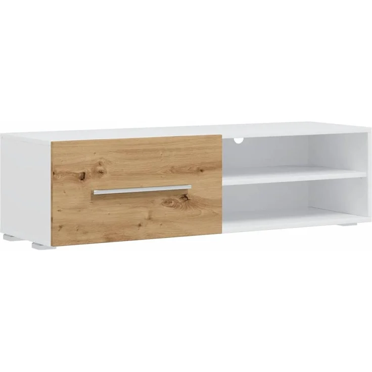 vidaXL 5-tlg. Wohnwand mit LED-Beleuchtung Artisan-Eiche Holzwerkstoff 3324234 – Bild 8
