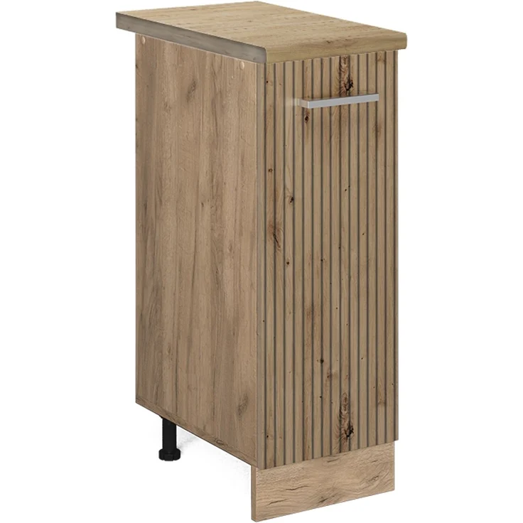 Apothekerschrank R-Line Artisan-Eiche 30 cm , AP Eiche Vicco – Bild 1