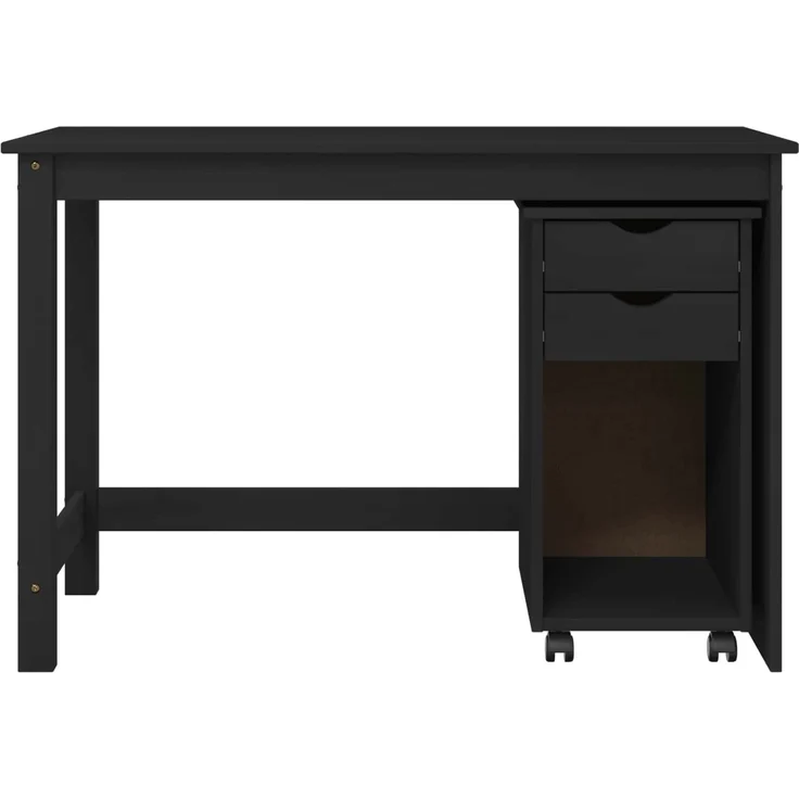 vidaXL Schreibtischschrank-Set MOSS 2 stk. Schwarz 112 x 50 x 75 cm 3438778 – Bild 6