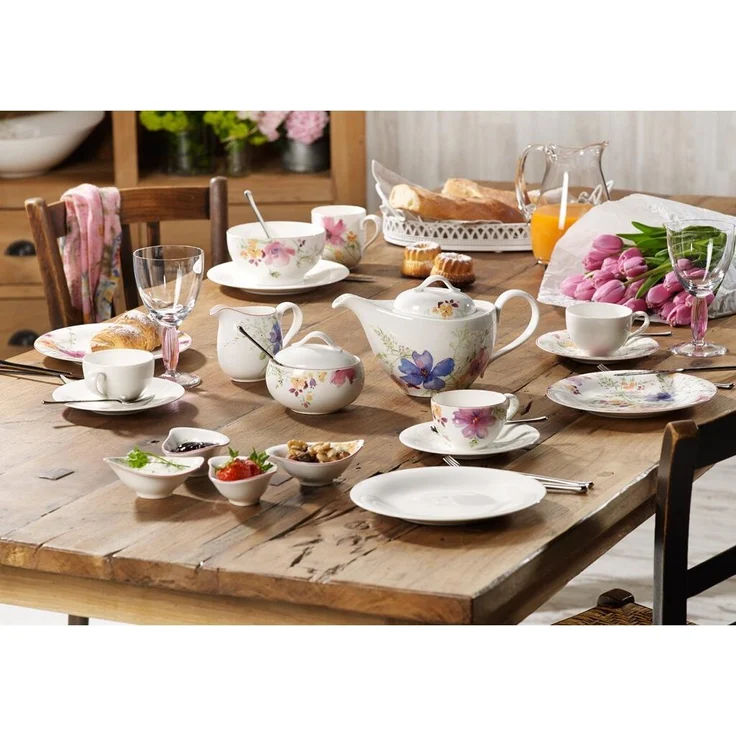 Villeroy & Boch Mariefleur Basic Kaffeeuntertasse – Bild 5