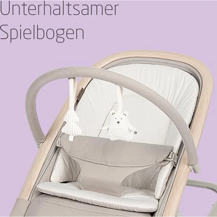 Maxi-Cosi Kori Eco Wippstuhl - Classic Beige Beige – Bild 6