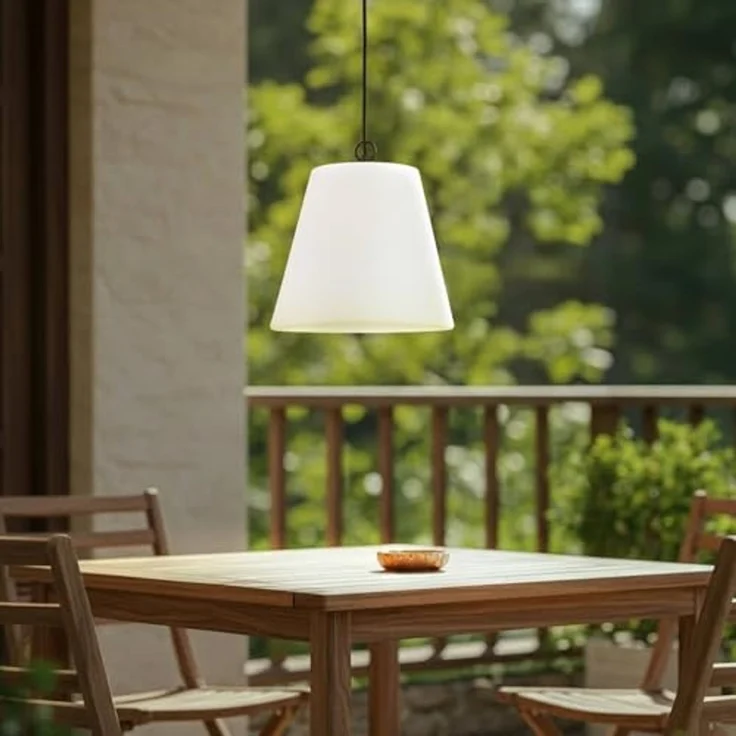 Lindby Hängeleuchten Alaida, Kunststoff Weiß IP65, 1 x 15 W LED – Bild 3