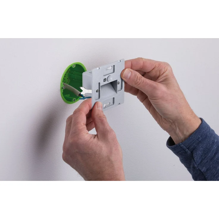 Paulmann 93133 LED Wandeinbauleuchte Edge Quadro Bewegungsmelder 80x42mm 2700K Weiß – Bild 4