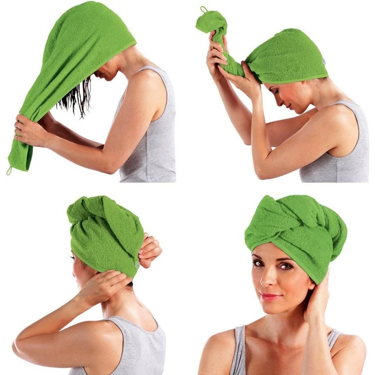 Erwin Müller Handtuch Turban, Frottier, Walk-Frottier Uni – Bild 3