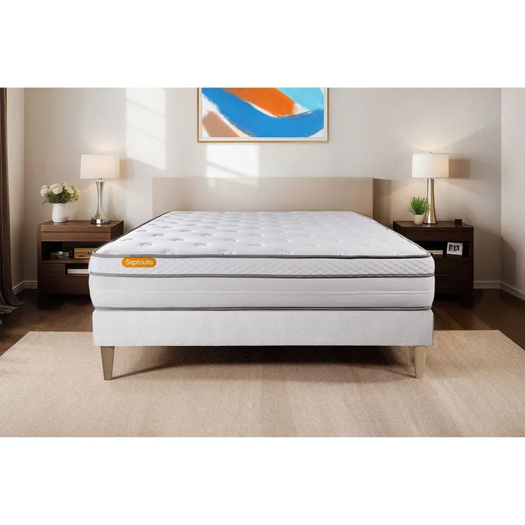 Matratze 140x200 cm Taschenfederkern und Formgedächtnis - Memo Luxe