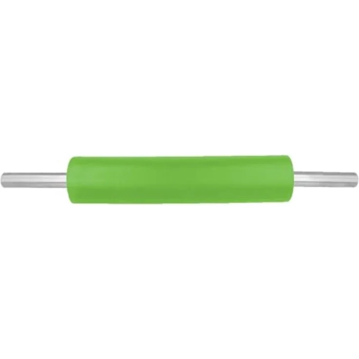 EUROHOME Teigroller Ausrollholz mit Silikonmantel und Edelstahlgriffen Edelstahl, (1-tlg, Nudelrolle Ø 6,5 cm), Holznudelrolle Teigrolle mit Griff - Teigroller – Bild 6