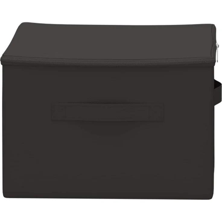 vidaXL Aufbewahrungsbox Vliesstoff 43 x 34 x 23 cm 33,6 L Anthrazit 42024577 – Bild 5