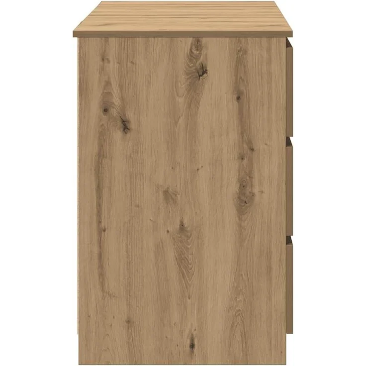 vidaXL Schreibtisch Artisan-Eiche 140x50x77 cm Holzwerkstoff 855961 – Bild 5