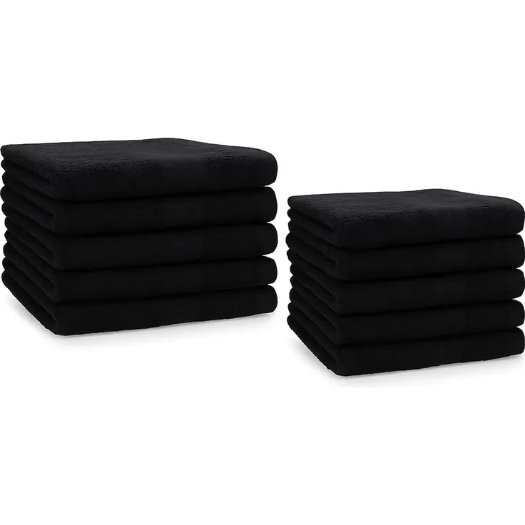 Betz Gästehandtücher 10 tlg. Gästehandtücher-Set PREMIUM 100 % Baumwolle 30x50cm, 100% Baumwolle (10-St)