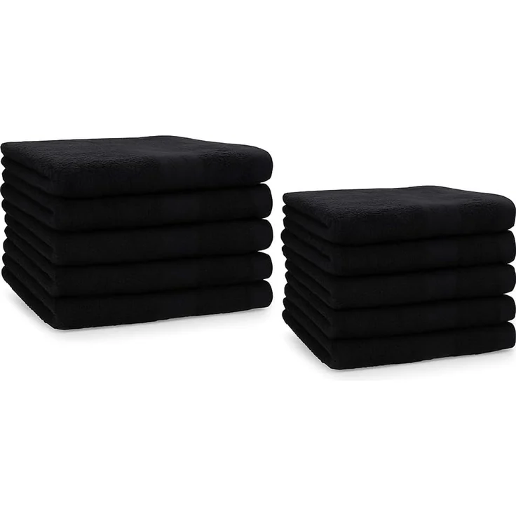 Betz Gästehandtücher 10 tlg. Gästehandtücher-Set PREMIUM 100 % Baumwolle 30x50cm, 100% Baumwolle (10-St)