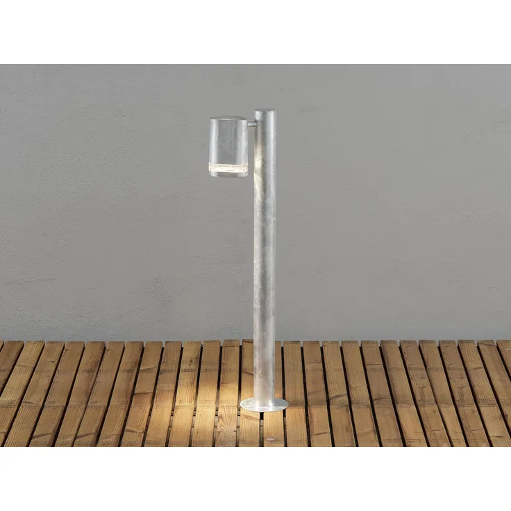 KONSTSMIDE No. 7517-320 Aussenstandleuchte Modena 1-flammig GU10 galvanisisert IP44 70 cm