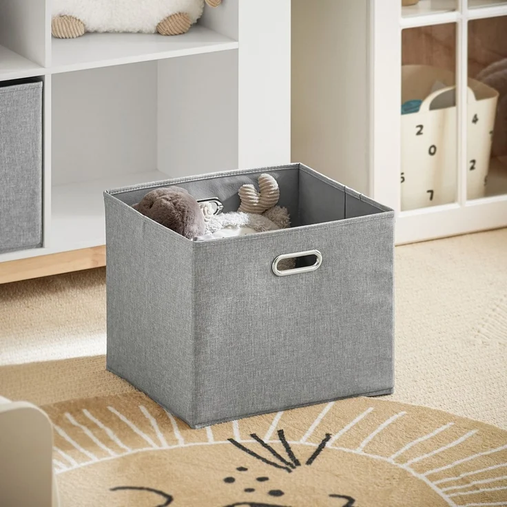 SoBuy KMB85-W Kinderregal, MDF, Lackiert, Weiß, 100 x 80 x 35 cm – Bild 4