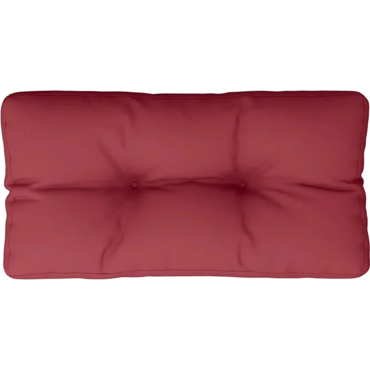 vidaXL Palettenkissen Weinrot 70 x 40 x 12 cm Stoff – Bild 1